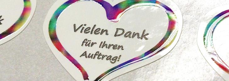 Druck von tastbaren, erhabenen Elementen