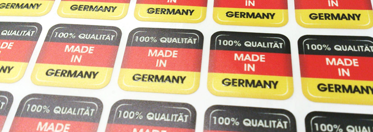 Große Materialauswahl für Innen- und Außenanwendung