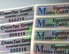 Sicherheits-Hologramm-Etiketten