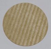 Braunes Packpapier mit Streifenmuster