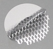Silber-matte Rautenmuster-Sicherheitsfolie