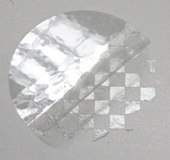 Transparent-glänzende Schachbrettmuster-Sicherheitsfolie