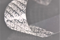 ablösbare transparente sicherheitsetiketten