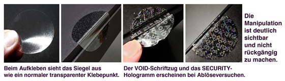 transparentes hologramm
